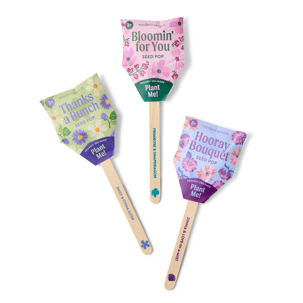 Seed Pops - Flowers