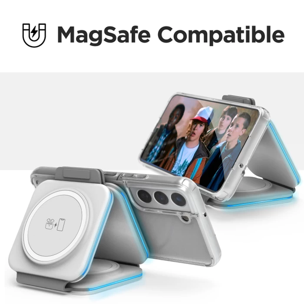 3-in-1 Wireless Foldable Charging Station