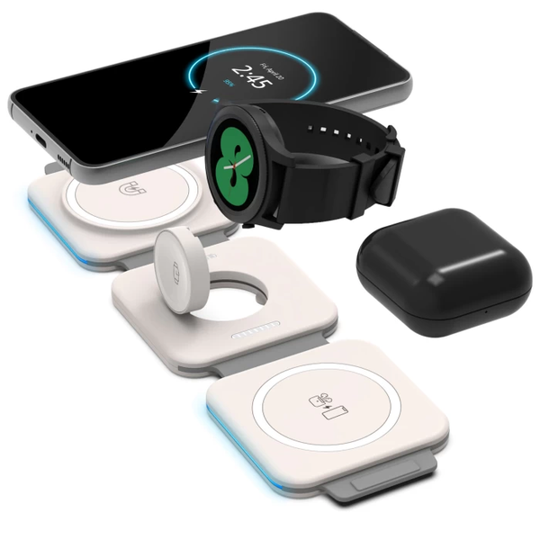 3-in-1 Wireless Foldable Charging Station