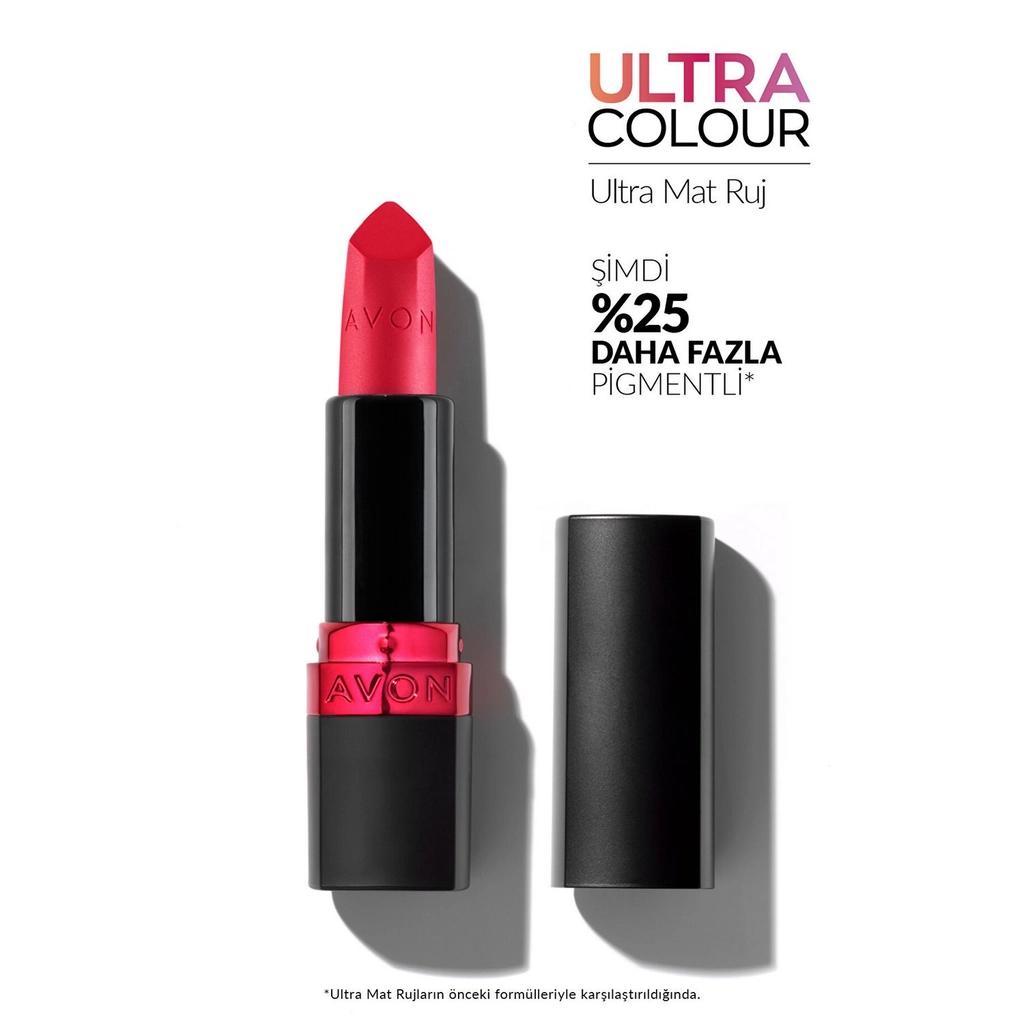 Avon Ultra Matte Lipstick in Ruby Kiss 3.6g
