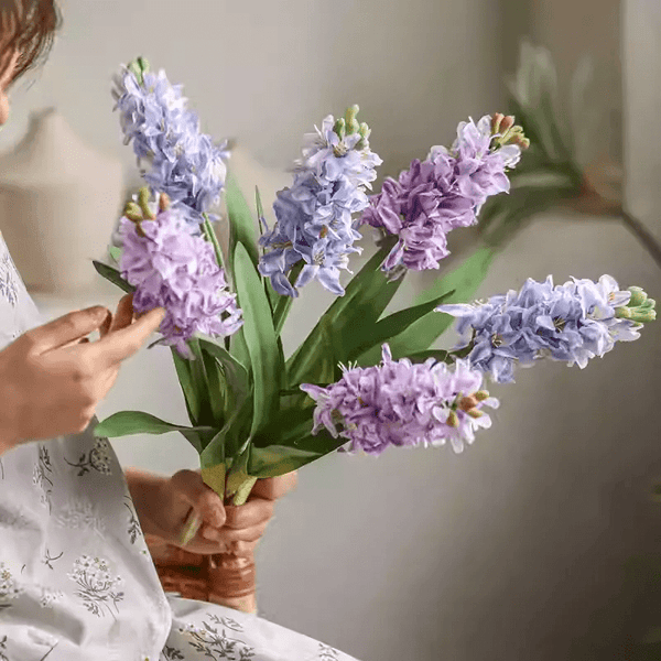 Spring Artificial Hyacinth Stem 16