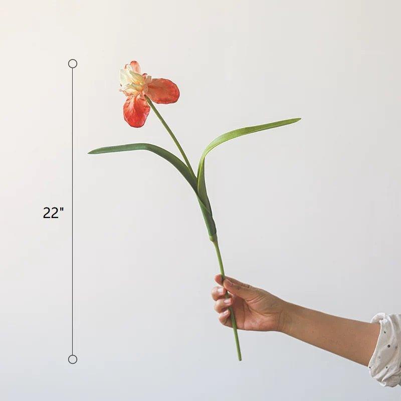 Silk Iris Flower 22