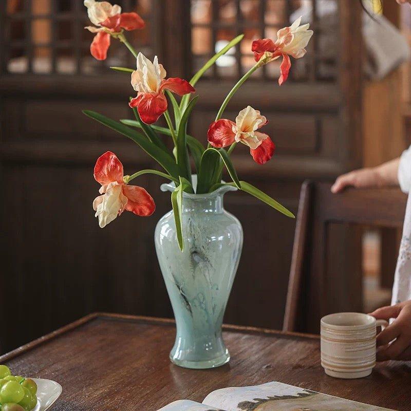 Silk Iris Flower 22