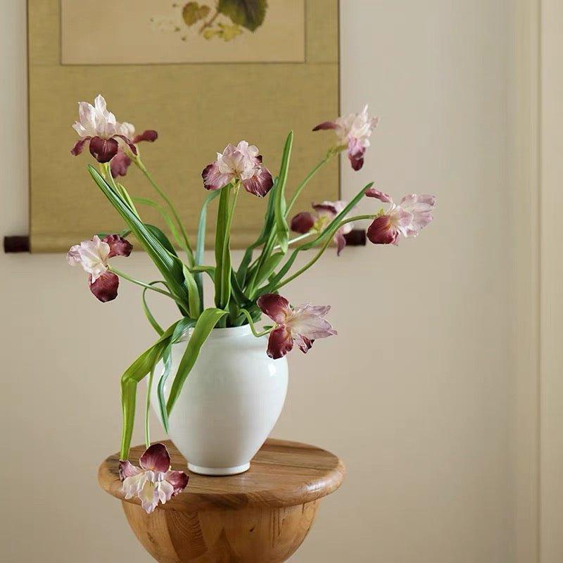 Silk Iris Flower 22