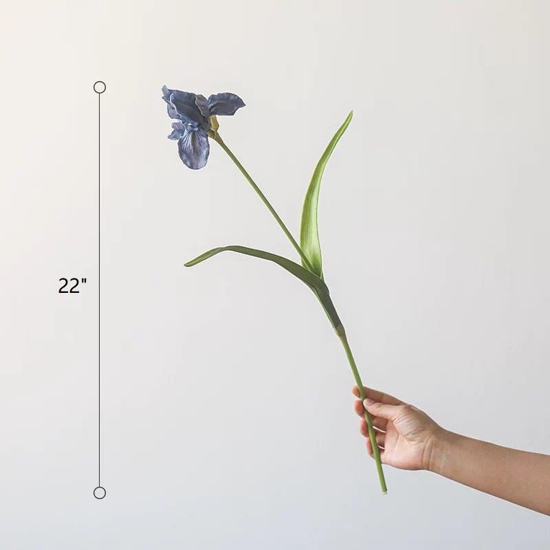 Silk Iris Flower 22
