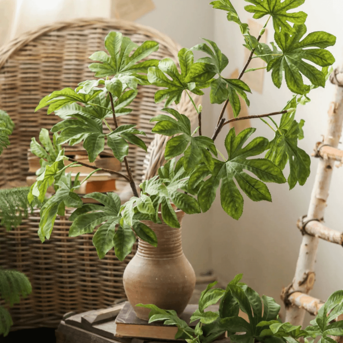 Artificial Octagonal Foliage Branch 37.4