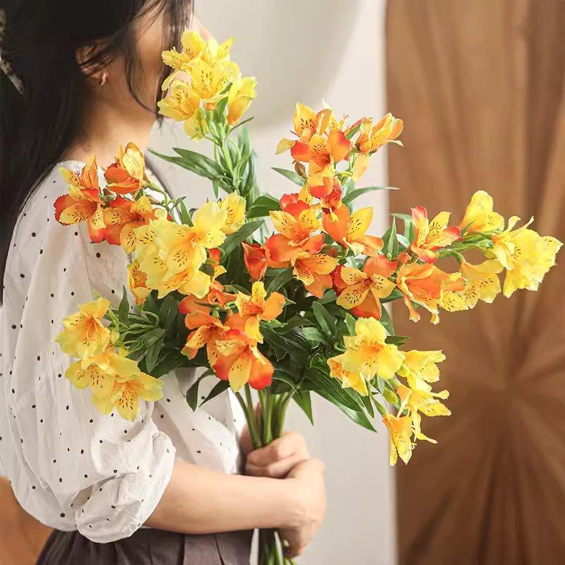 Artificial Peruvian Lily Stem 29.5