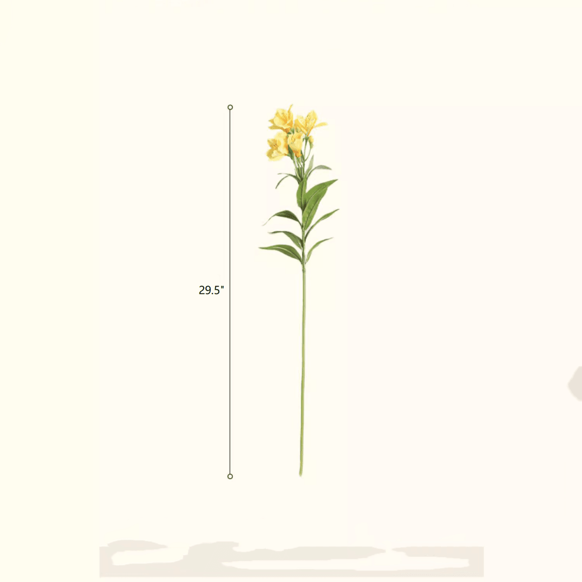 Artificial Peruvian Lily Stem 29.5