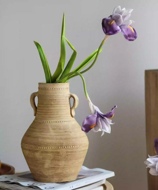 Purple Iris Stem 22