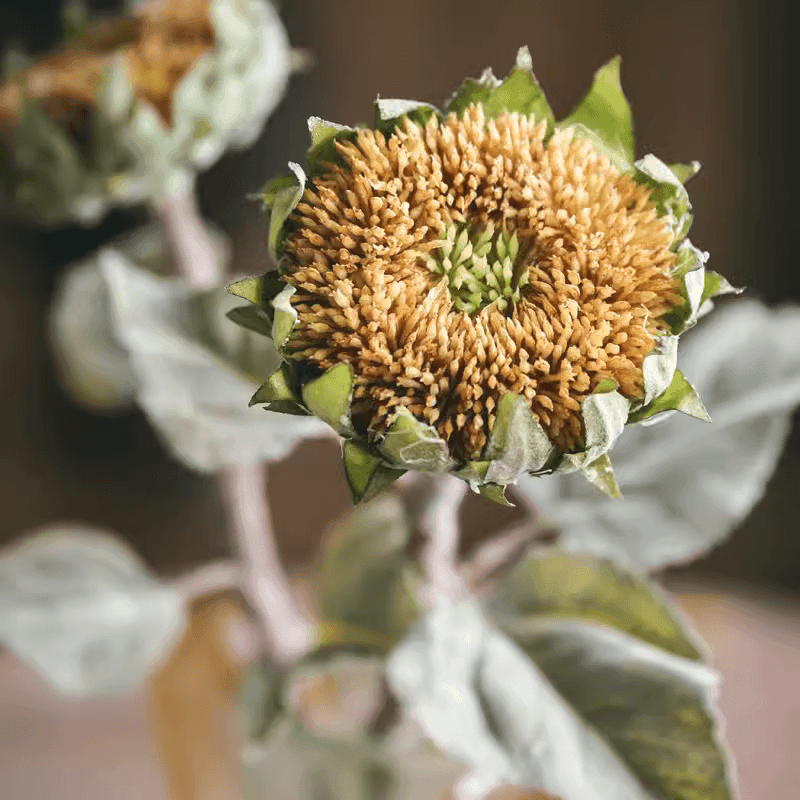 Artificial Small Head Sunflower Stem 23.6