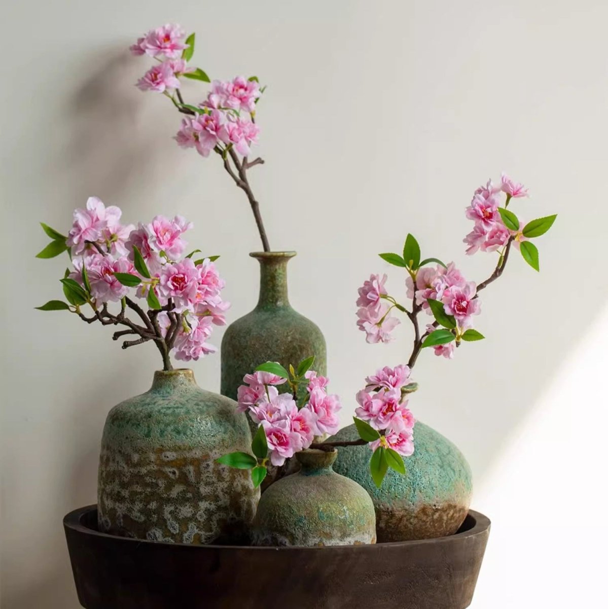 Small Peach Blossom Flower Stem 16.5