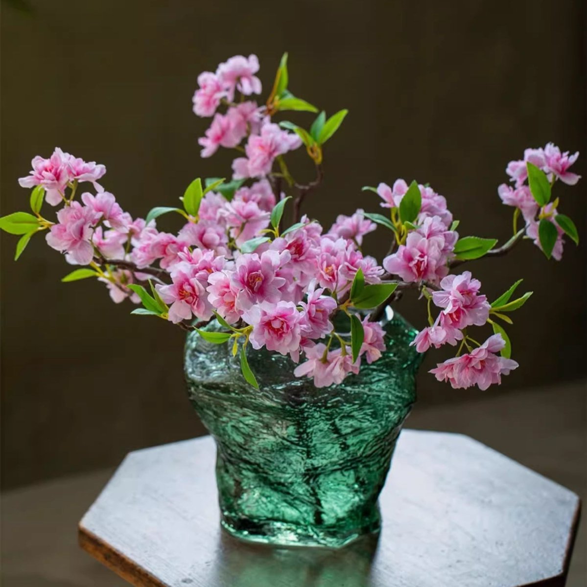 Small Peach Blossom Flower Stem 16.5