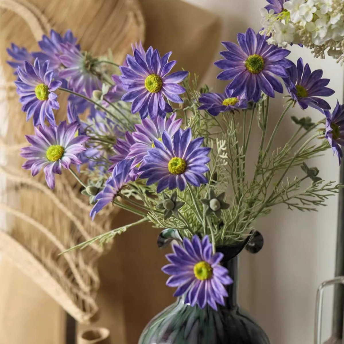 Summer Chrysanthemum Flower Stem in Purple 23.6
