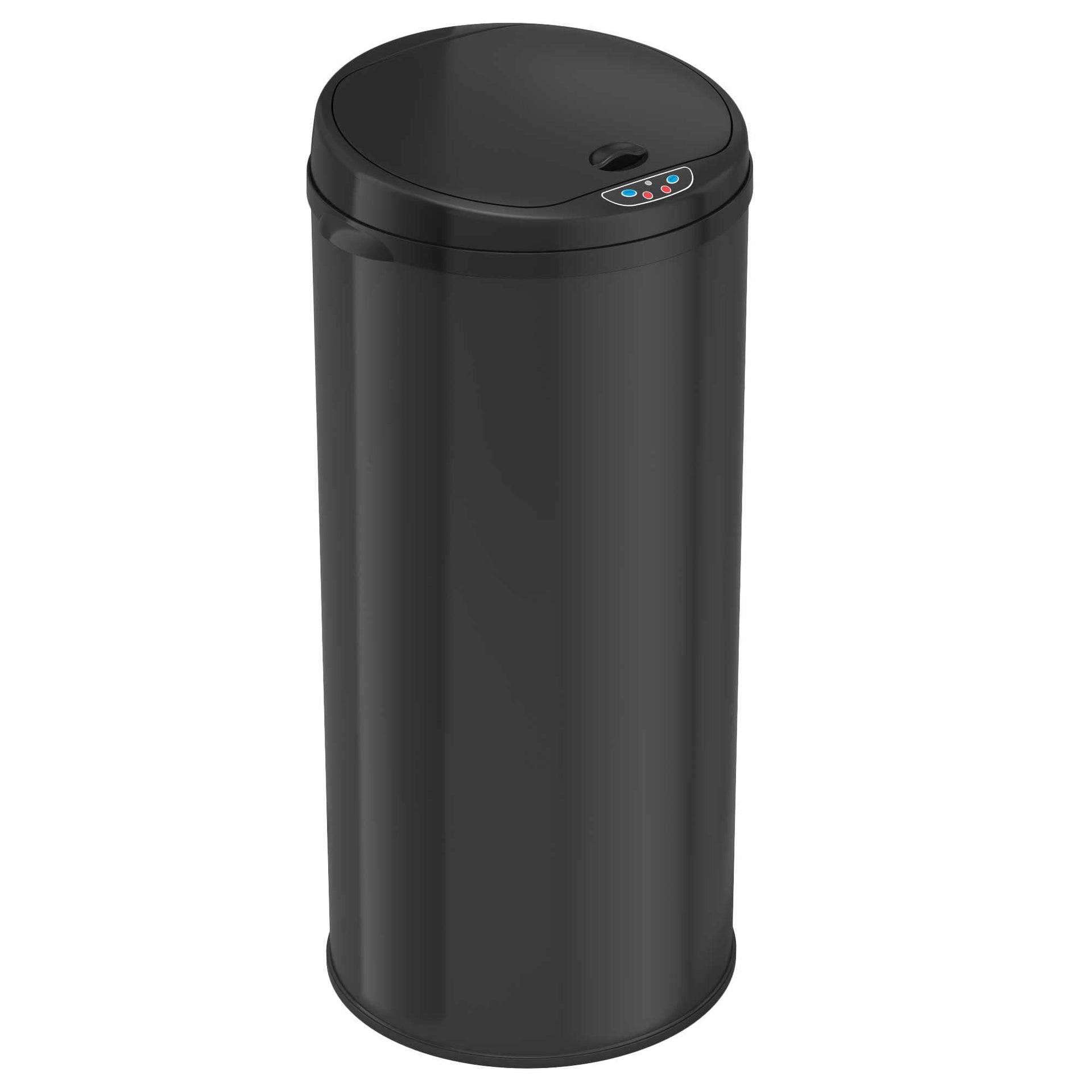 13 Gallon  Black Sensor Trash Can