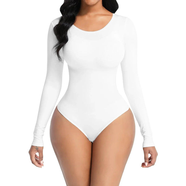 Long Sleeve Tummy Tuck Body Suit - Gifts for You 'n Me