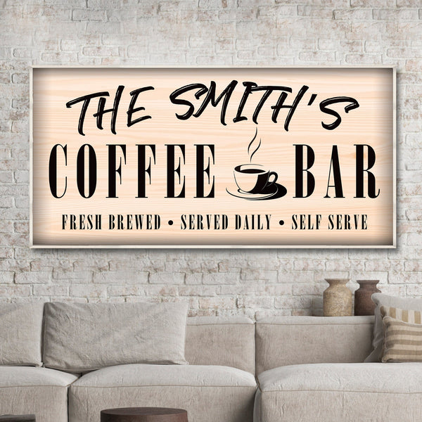 Coffee Bar Sign II