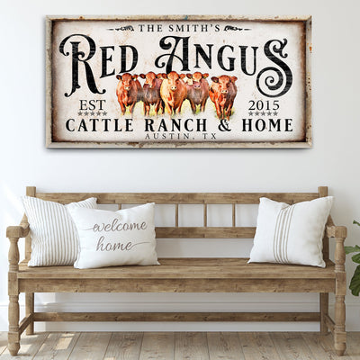 Red Angus Sign II