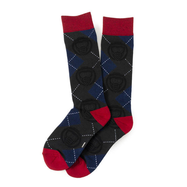 Marvel Guardians of the Galaxy Argyle 3 Sock Pack Gift Set