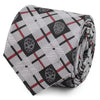 Marvel Spider-Man Plaid Black Men's Tie