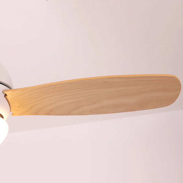 Macaron Wood Art Ceiling Fan Light