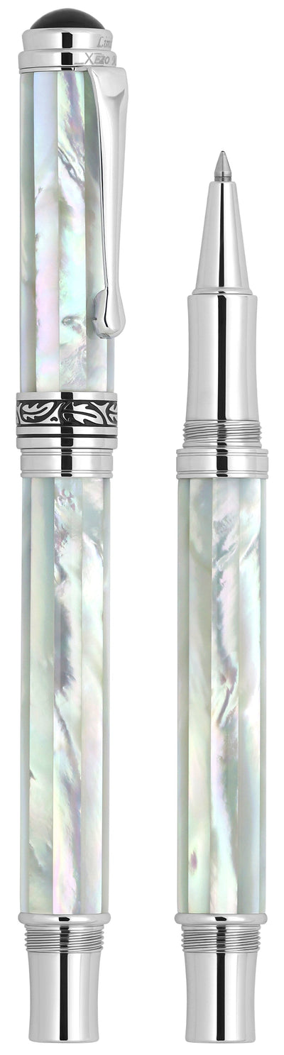 Xezo Maestro® Oceanic White Mother of Pearl Rollerball Pen
