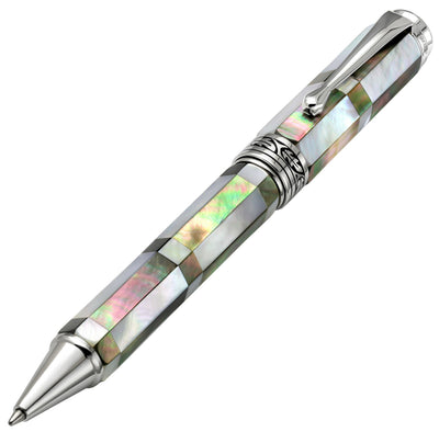 Xezo Maestro® Vintage Collection Ballpoint Pen - Black and White Mother of Pearl