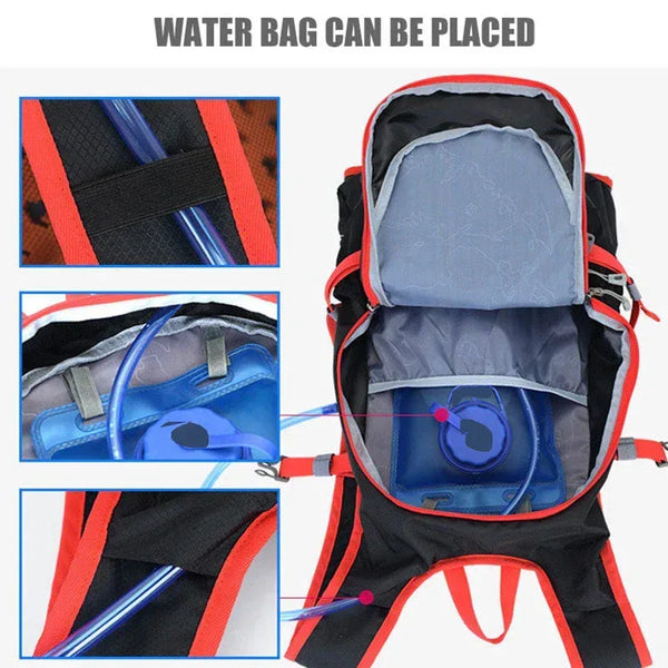 25L Sport Cycling Bag Rid Backpack For Bicycle Women Men Bike Outdoor Running Hiking Black Reflective Cycling Backpack - Gifts for You 'n Me