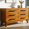 Legacy Solid Wood Dresser - Caramel