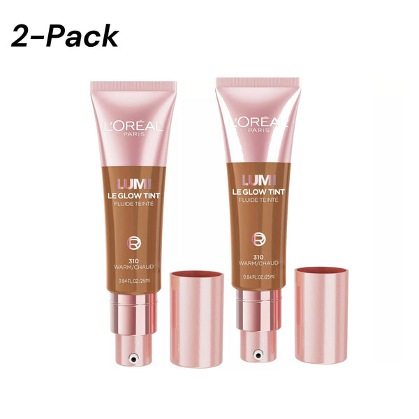 2-PACK L'Oreal Paris Lumi Le Glow Tint Liquid Skin Tint - 0.84 fl oz