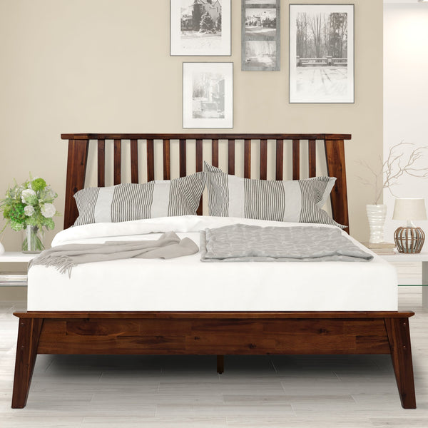 Acacia Kaylin Deluxe Wood Platform Bed Frame