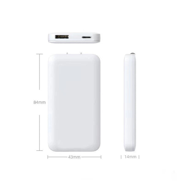 2-Pack Ultra-Slim 30W USB-C & USB-A Dual-Port Fast Charger