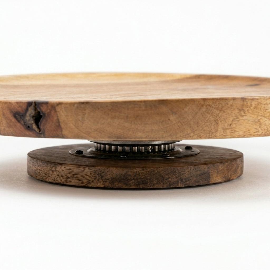 House of Avana Mango Wood Lazy Susan Turntable