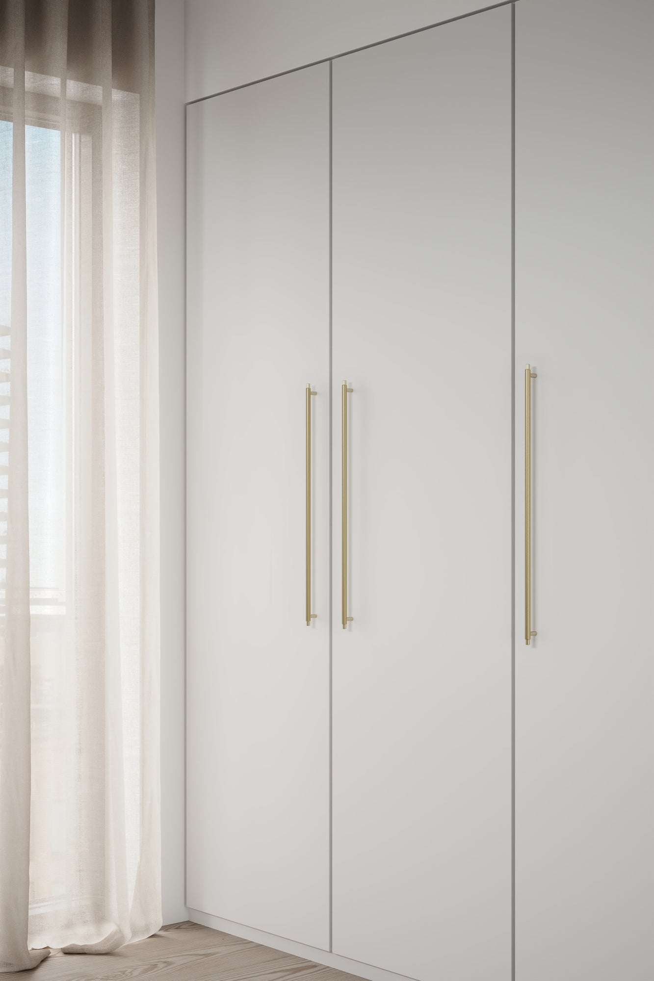 Knurled Brushed Gold 