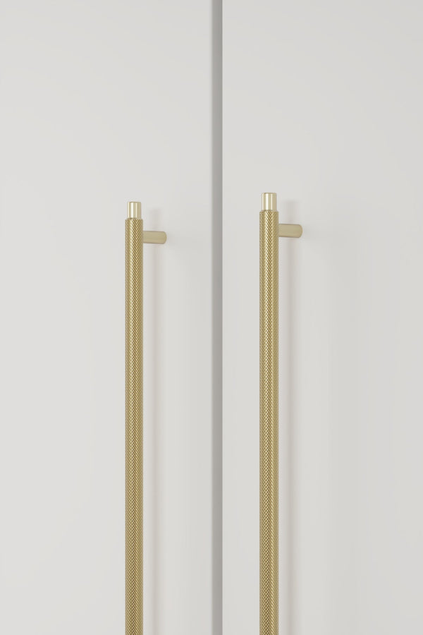 Knurled Brushed Gold 