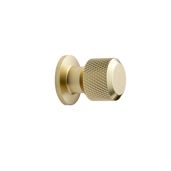 Knurled Brushed Gold 
