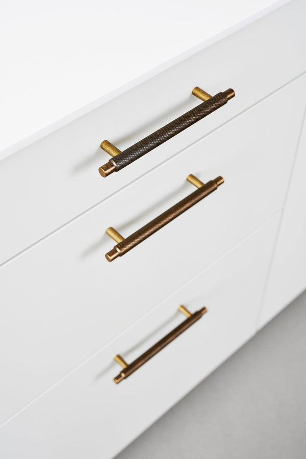 Knurled Antique Bronze 