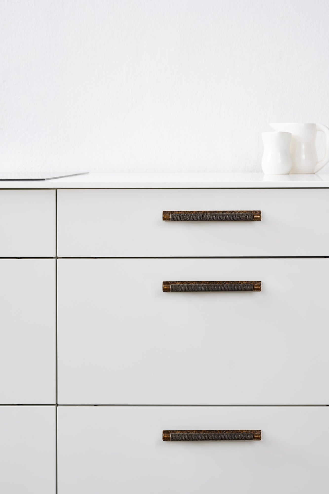 Knurled Backplate Antique Bronze 