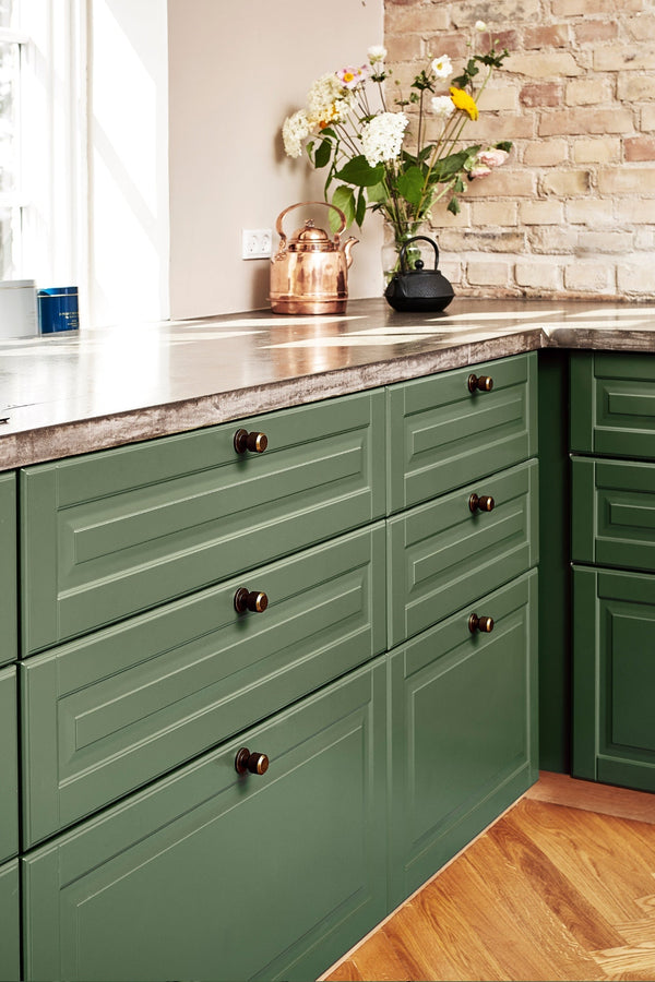 Knurled Antique Bronze 