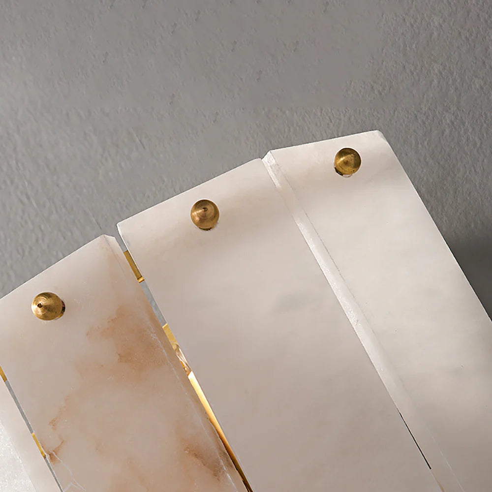 Marble 2 Layer Wall Lamp