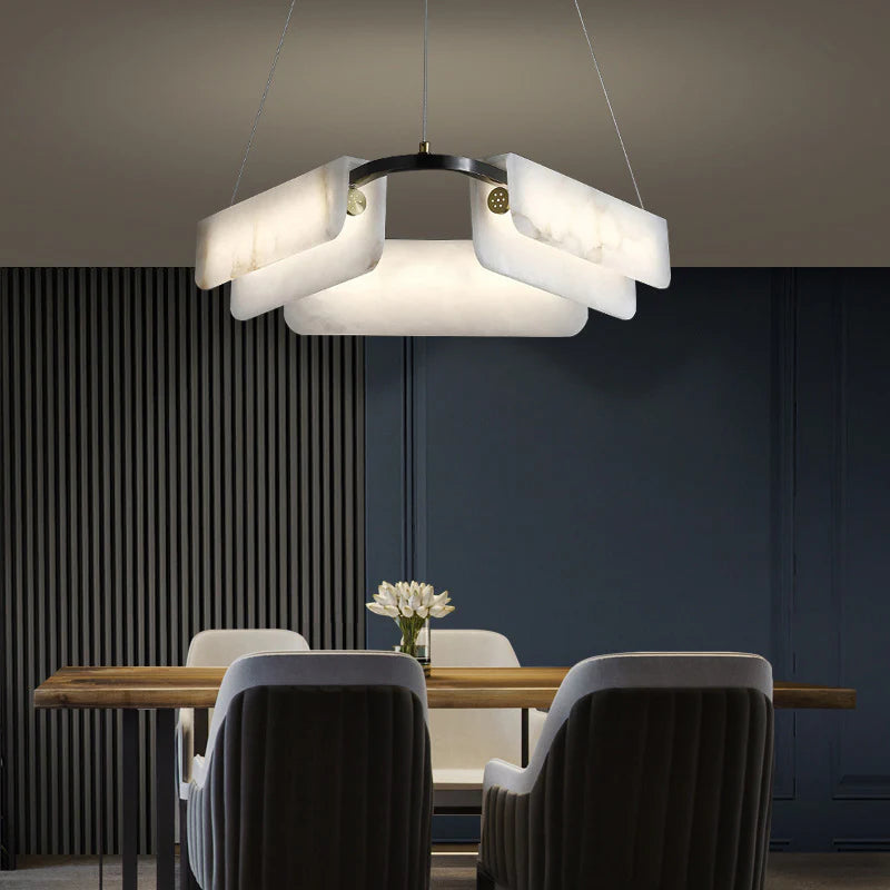 Alabaster Modern Chandelier