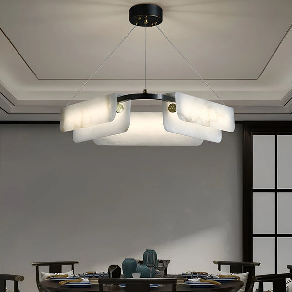 Alabaster Modern Chandelier