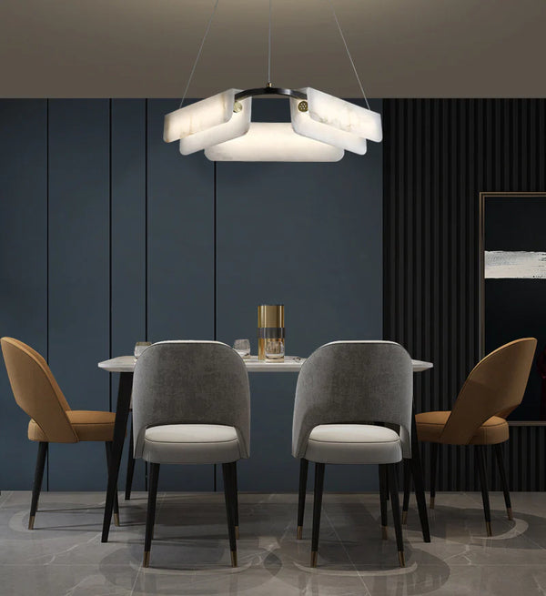 Alabaster Modern Chandelier