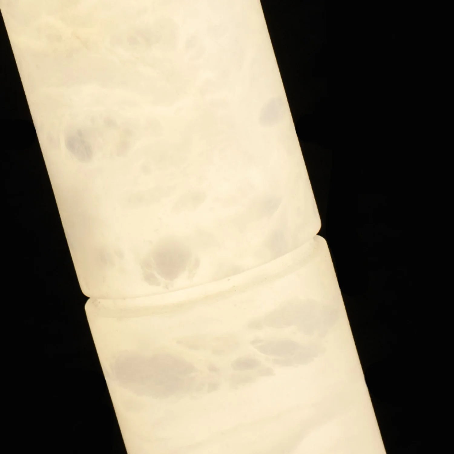 Strip Alabaster Chandelier