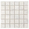 Palia White Dolomite Mosaic Tile 2"x 2" on 12" x 12" Mesh - Polished - 2"x 2" / 12"x12"x3/8" / Polished