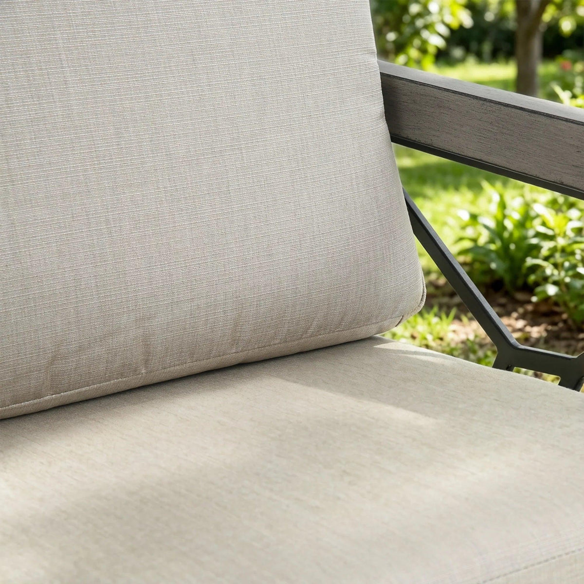 Marindo 5-Piece Backyard Lounge Seating Set with Composite Concrete Table