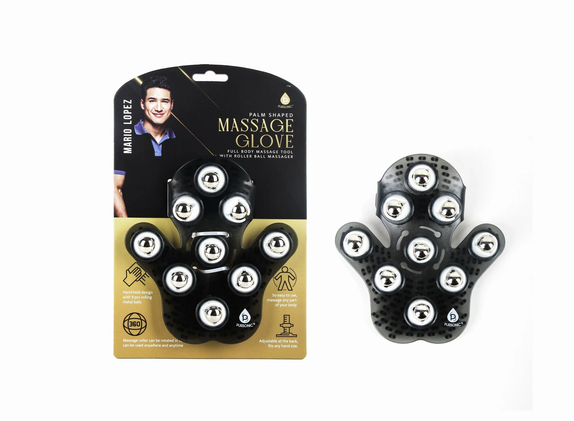 Mario Lopez Palm Shaped Massage Glove - Gifts for You 'n Me