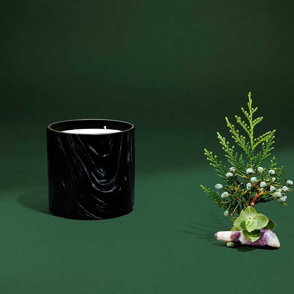 Ripe Juniper Black Marquina Candle 17oz - Gifts for You 'n Me