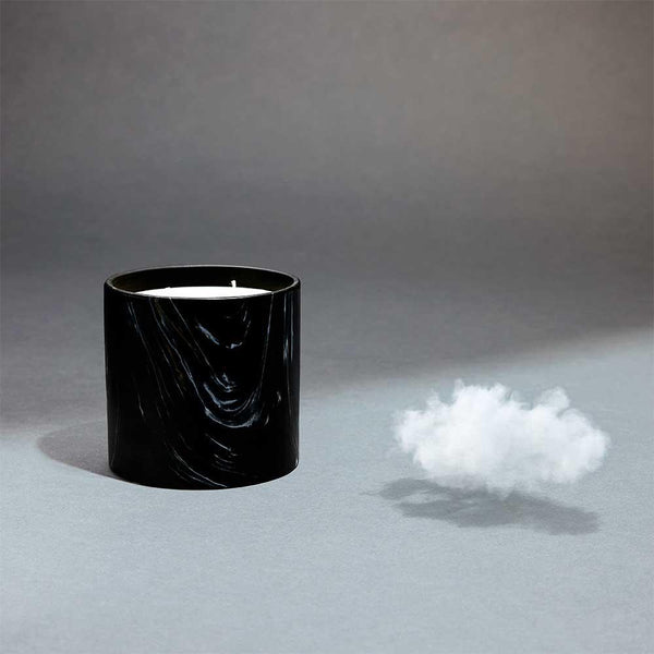Unscented Black Marquina Candle 17oz - Gifts for You 'n Me