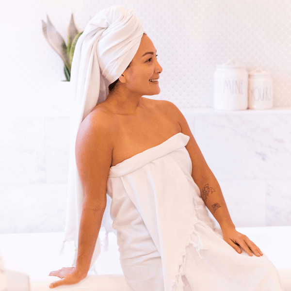 Turkish Towel | Body Towel | White
