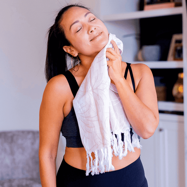 Turkish Towel | Single Set | Oat + White